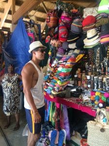 Straw Maket in downtown Nassau.