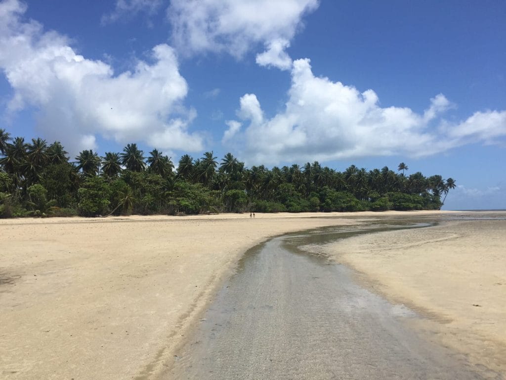 Playa de Cueira, Isla de Boipeba, Bahia, Brasil