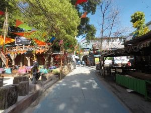 Stroll around the "Walking Street"