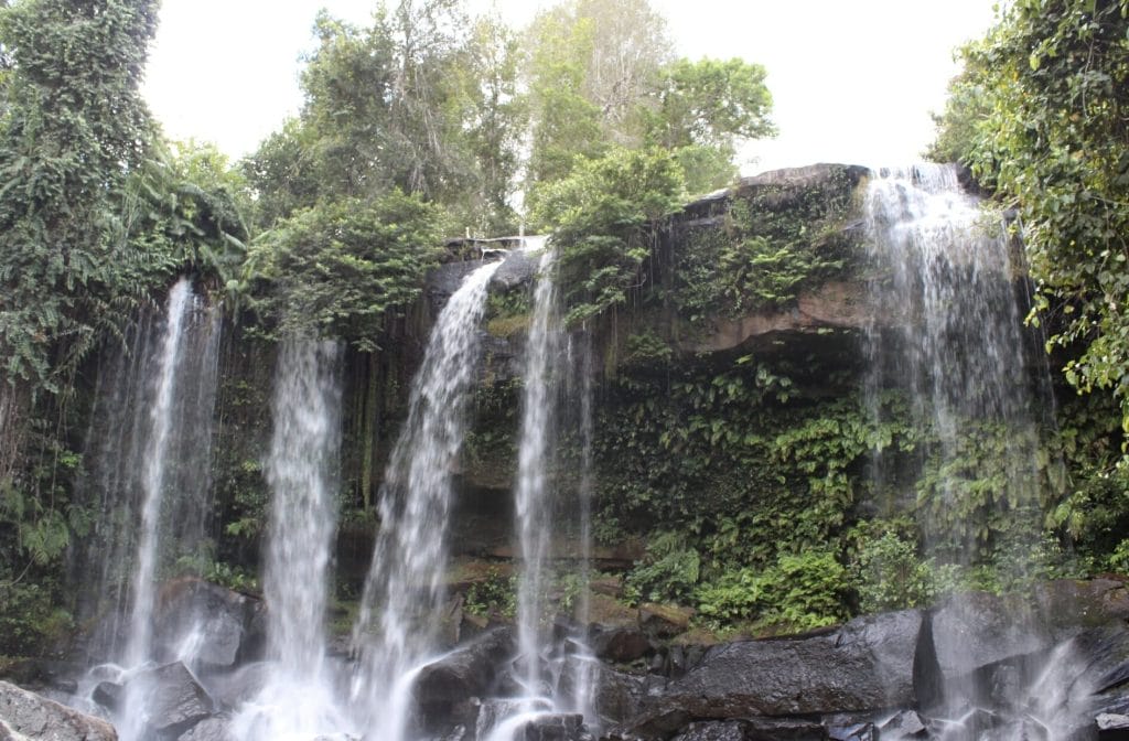 Visitando a Montanha Phnom Kulen, Camboja