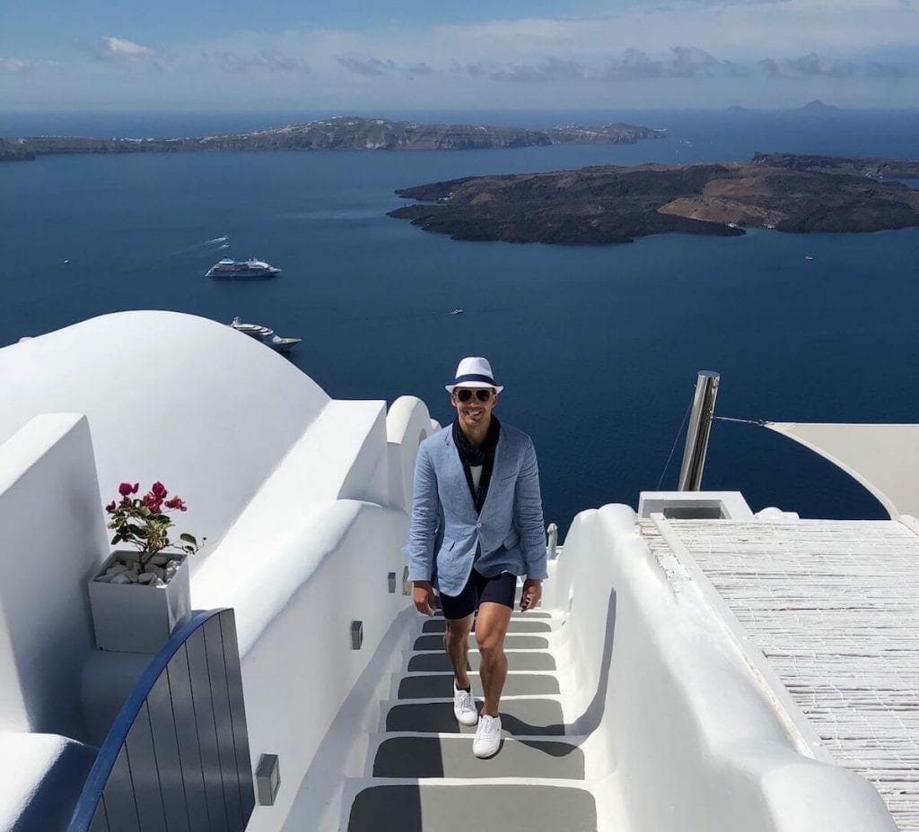 The Chromata Hotel is one of the most famous instagrammable places not only in Imerovigli, but in the whole Santorini.