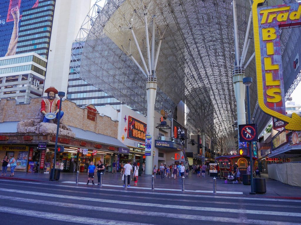 Fremont Street, Las Vegas. 