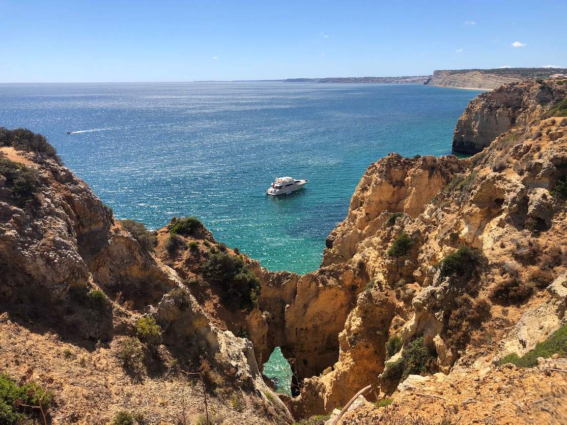 View-from-Ponta-da-Piedade-trail-Lagos-Portugal