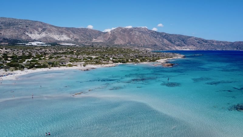 Playa de Elafonisi, Creta, Grecia