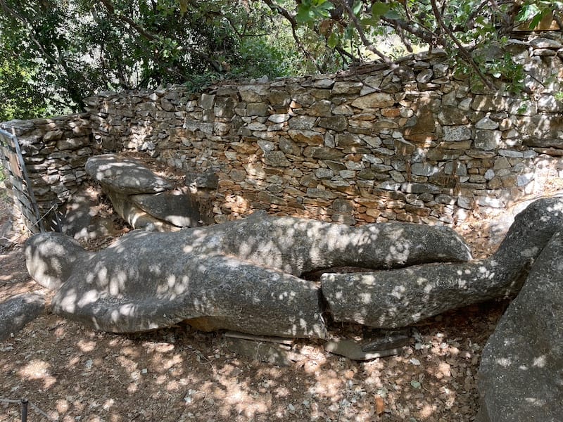 Estátua de Melanes, Naxos, Grécia